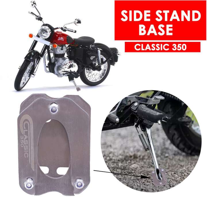 ASRYD Side Stand Extender For Royal Enfield Classic 350 Foot Rest Price in India Buy ASRYD Side Stand Extender For Royal Enfield Classic 350 Foot Rest online at Flipkart