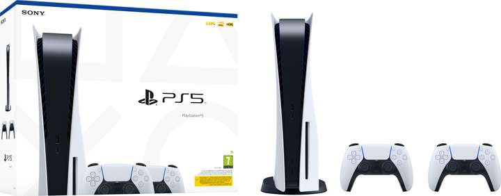 SONY PS5 Standard DualSense Bundle CFI-1208A01R 825GB SSD GB Price 