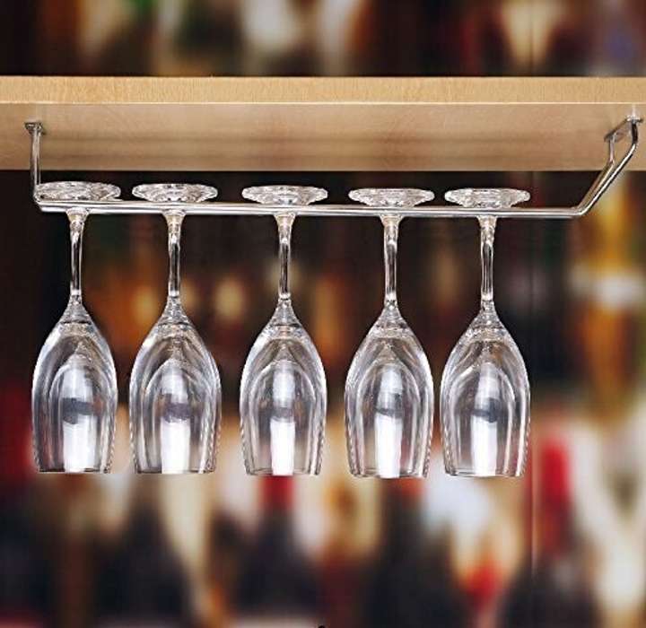 Hanging wine glass holders deals