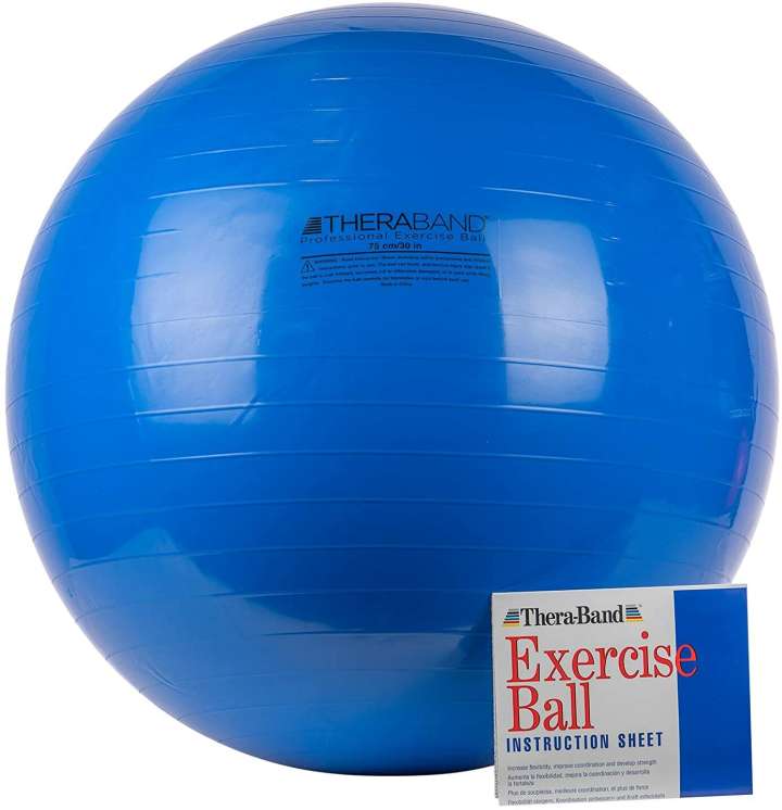 Theraband Exercise Ball 75 cm 29.5 Blue Gym Ball Price in India Buy Theraband Exercise Ball 75 cm 29.5 Blue Gym Ball online at Flipkart