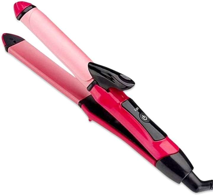 SP Collection 2 in 1 Hair Curler Straightener Device Of Women Hair Straightener Pink Hair Curler Price in India Buy SP Collection 2 in 1 Hair Curler Straightener Device Of