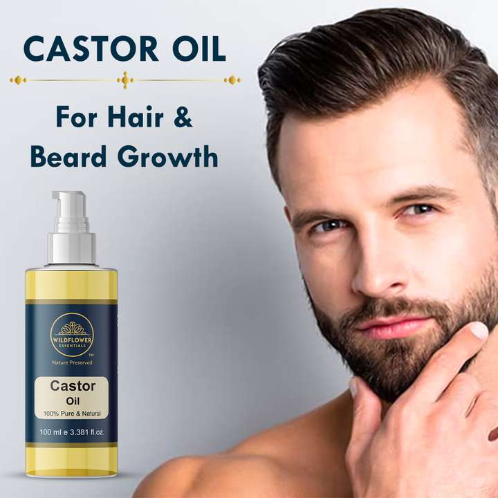 Castor oil beard discount