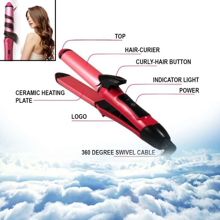 Best hair curler and straightener 2 in 1 2025