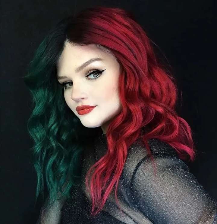 Green and red wig deals