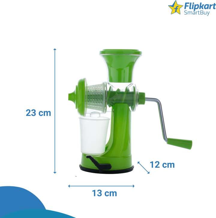 Flipkart SmartBuy Plastic Manual Juicer for Fruits Vegetables Hand Juicer Price in India Buy Flipkart SmartBuy Plastic Manual Juicer for Fruits Vegetables Hand Juicer online at Flipkart