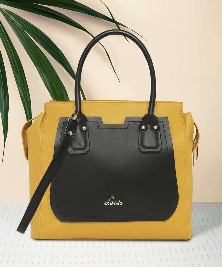 Buy LAVIE Women Yellow Handbag OCHRE Online Best Price in India Flipkart