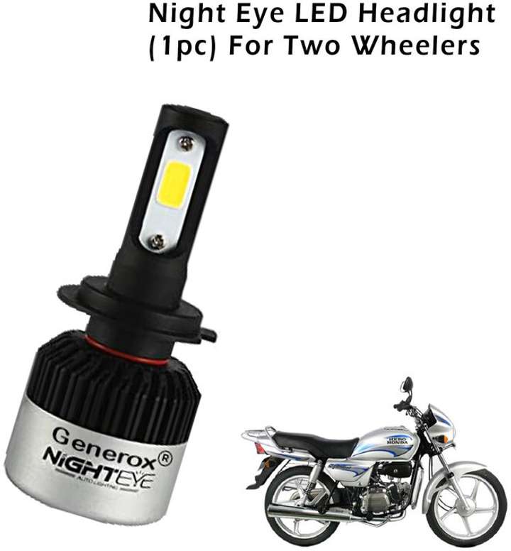 Generox LED Headlight for Hero Splendor Plus Price in India Buy Generox LED Headlight for Hero Splendor Plus online at Flipkart