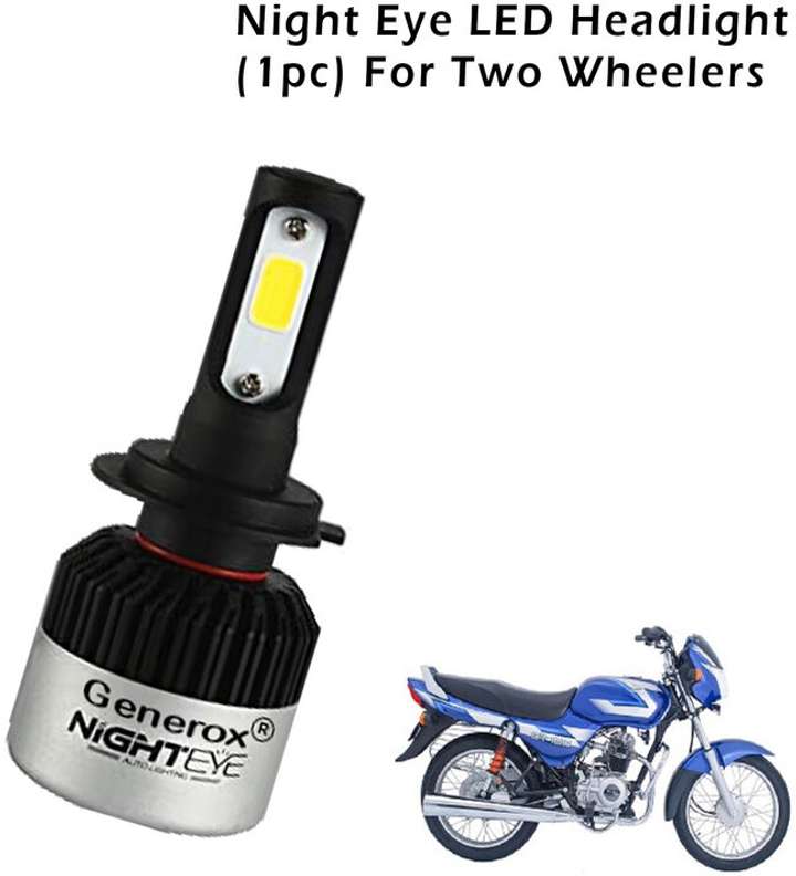 Generox LED Headlight for Bajaj CT 100 Price in India Buy Generox LED Headlight for Bajaj CT 100 online at Flipkart