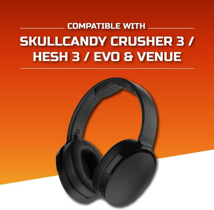 Crysendo Headphone Cushion For Skullcandy Crusher 3 Hesh 3 Crusher Wireless Crusher 360 Over The Ear Headphone Cushion Price in India Buy Crysendo Headphone Cushion For Skullcandy Crusher 3 Hesh 3 Cru...