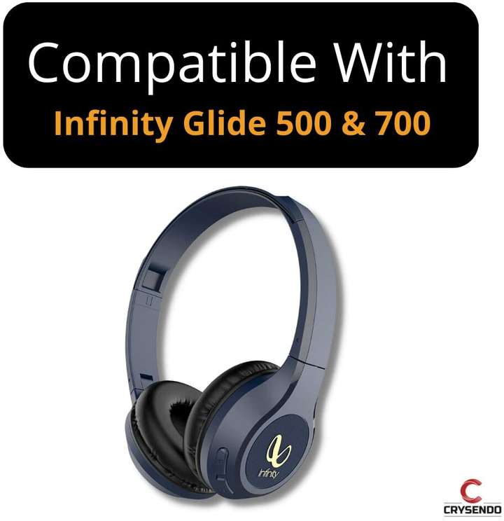 Crysendo Headphone Cushion for Infinity Glide 500 700 Headphone Over The Ear Headphone Cushion Price in India Buy Crysendo Headphone Cushion for Infinity Glide 500 700 Headphone Over The