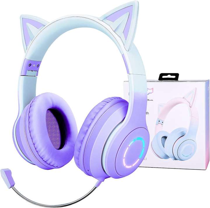 Headphones for girls with mic shop