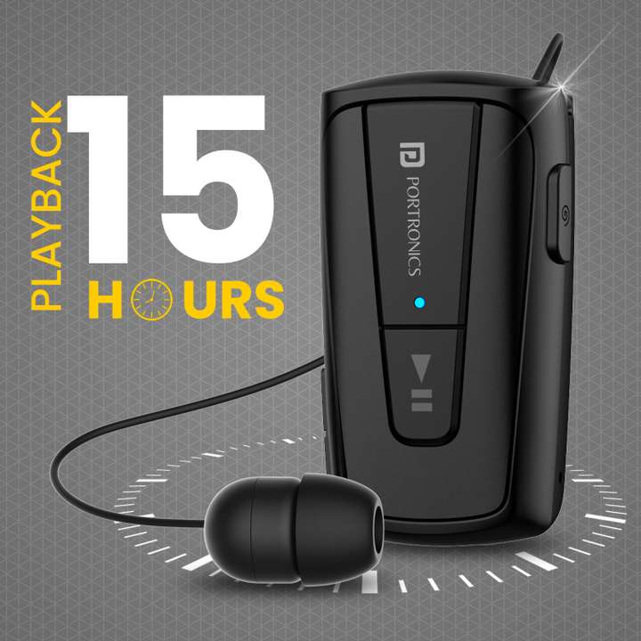 Portronics POR 1102 Harmonics Klip 4 Retractable Bluetooth Price in India Buy Portronics POR 1102 Harmonics Klip 4 Retractable Bluetooth Online Portronics Flipkart