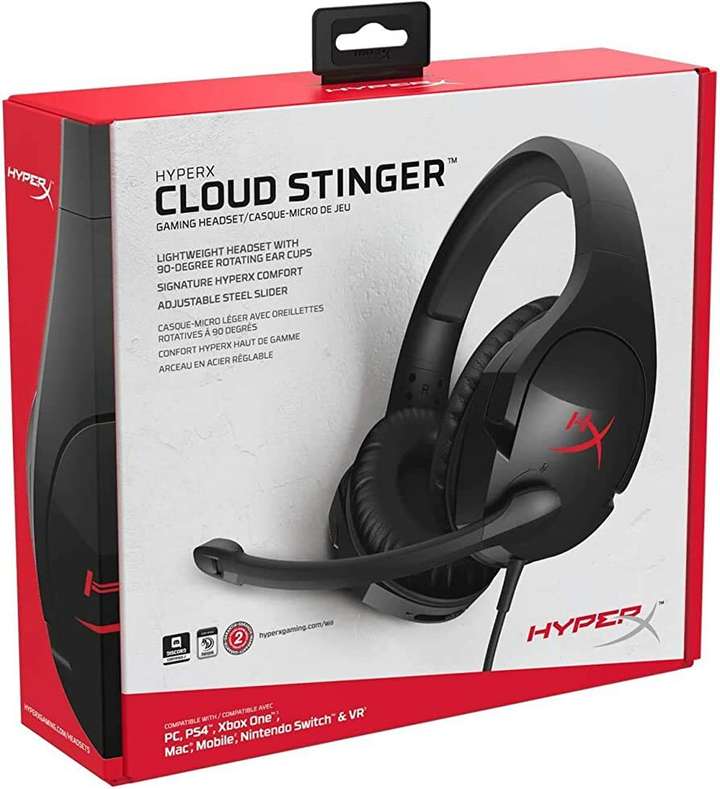 HyperX Cloud Stinger Core HX HSCSC BK Wired Gaming