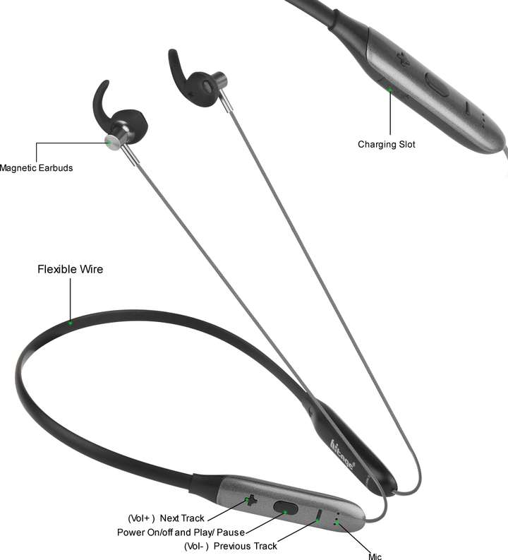 Hitage NBT 2686 PRO COMFORTABLE WIRELESS NECKBAND Bluetooth Price in India Buy Hitage NBT 2686 PRO COMFORTABLE WIRELESS NECKBAND Bluetooth Online Hitage Flipkart