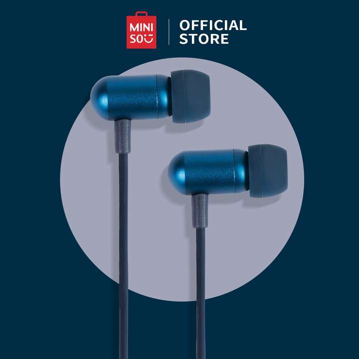 MINISO Comfortable Earbuds Cute Earphones Metal Music in Ear Headphones with Mic Wired Price in India Buy MINISO Comfortable Earbuds Cute Earphones Metal Music in Ear Headphones with Mic Wired Online ...
