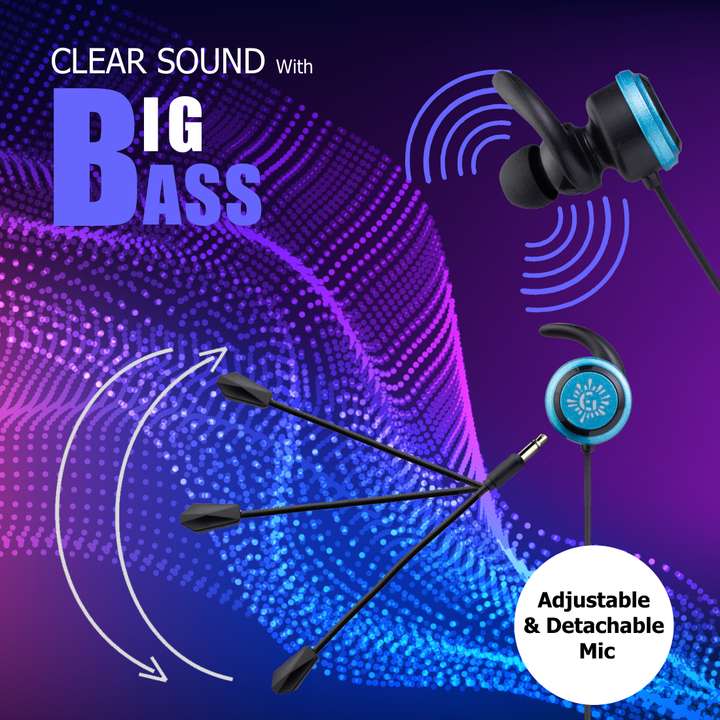 RPM Euro Games Gaming Earphones Headphones Detachable Mic For All Phones PC PS4 PS5 Wired Price in India Buy RPM Euro Games Gaming Earphones Headphones Detachable Mic