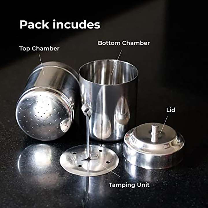 MISSIPPI Stainless Steel 150 ml Heavy Quality south indian Coffee filter 2 cups Indian Coffee Filter Price in India Buy MISSIPPI Stainless Steel 150 ml Heavy Quality south indian Coffee filter