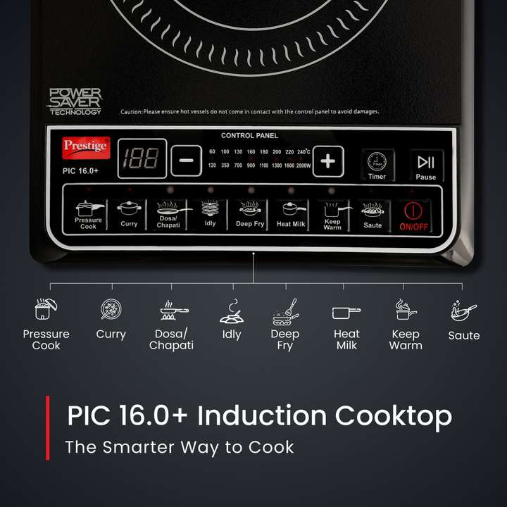 Prestige 2000 W Induction Cooktop Push Button Buy Prestige 2000 W Induction Cooktop Push Button Online at best price in India Flipkart