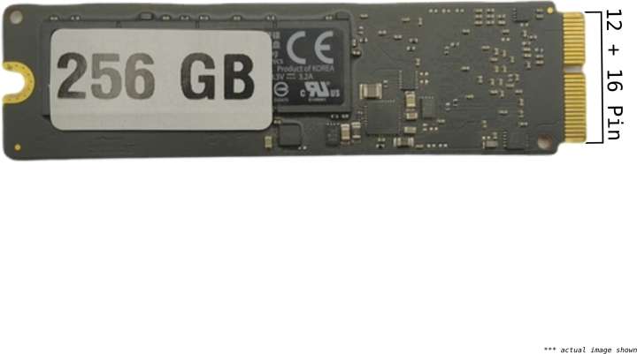 Mac-Axx 12+16 Pin Proprietary SSD for MacBook Air & Pro(R) Models 256 GB  Laptop Internal Solid State Drive (SSD) (MZ-JPV2560/0A4) - Mac-Axx :  Flipkart.com