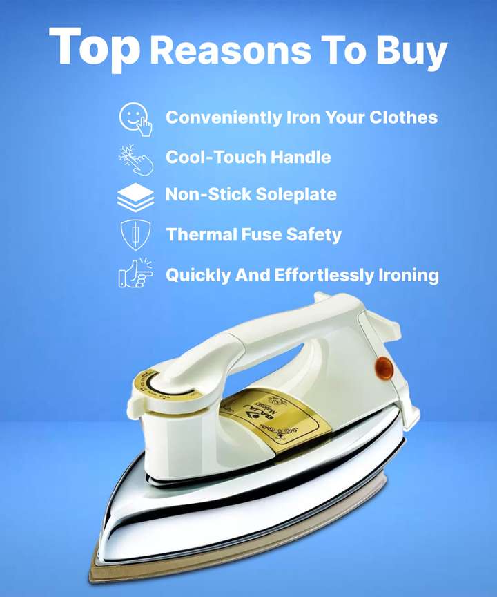 BAJAJ Majesty DHX9 1000 W Dry Iron