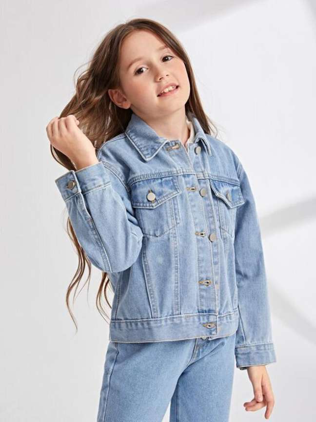 Denim jacket teenage girl best sale