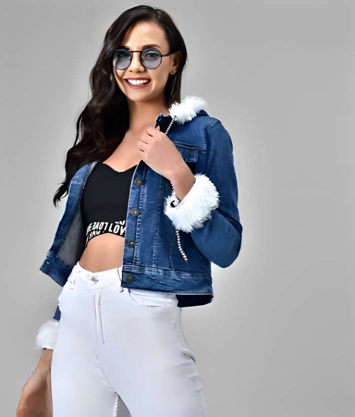 Denim jacket for girls flipkart hotsell