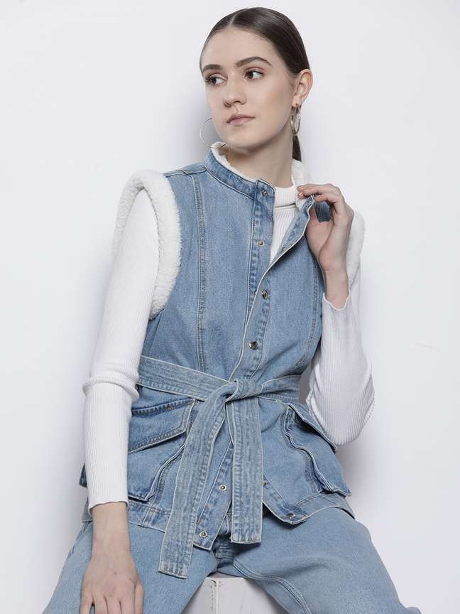 Dorothy perkins sleeveless jacket clearance