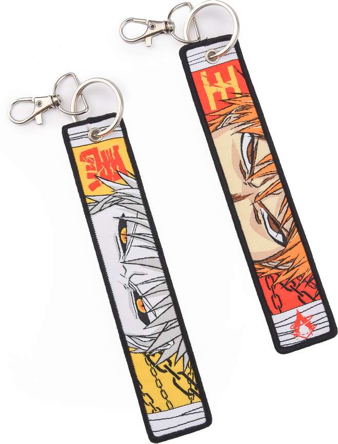 ComicSense Bleach Anime Woven Keyring Double Edge Sword Anime Keychain Pack of 1 Anime Key Chain Price in India Buy ComicSense Bleach Anime Woven Keyring Double Edge Sword Anime Keychain