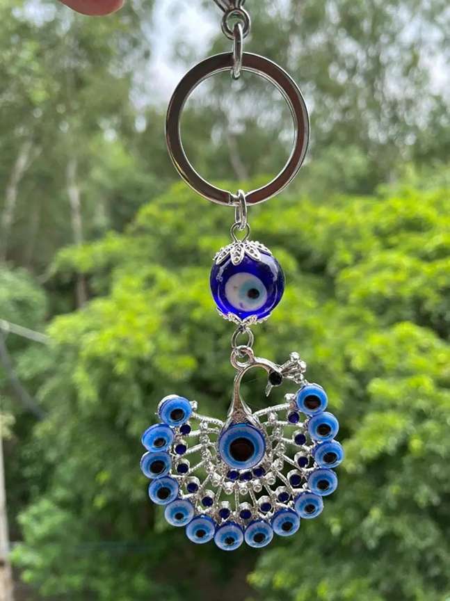 Peacock keychain deals