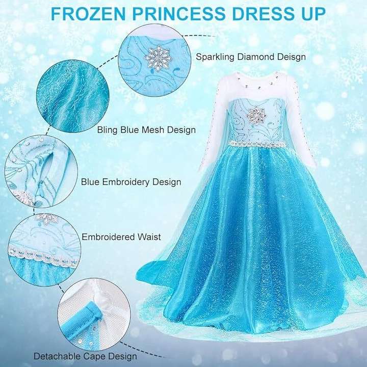 PRUEDDLE KIDS Frozen Princess Elsa Costume Kids Costume Wear Price in India Buy PRUEDDLE KIDS Frozen Princess Elsa Costume Kids Costume Wear online at Flipkart