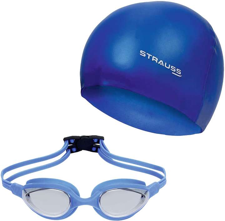 Strauss Swimming Kit Swimming Goggles Swimming Cap Swimming Accessories Swimming Kit
