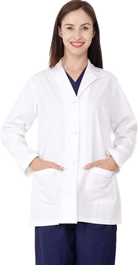 Girls lab coat on sale