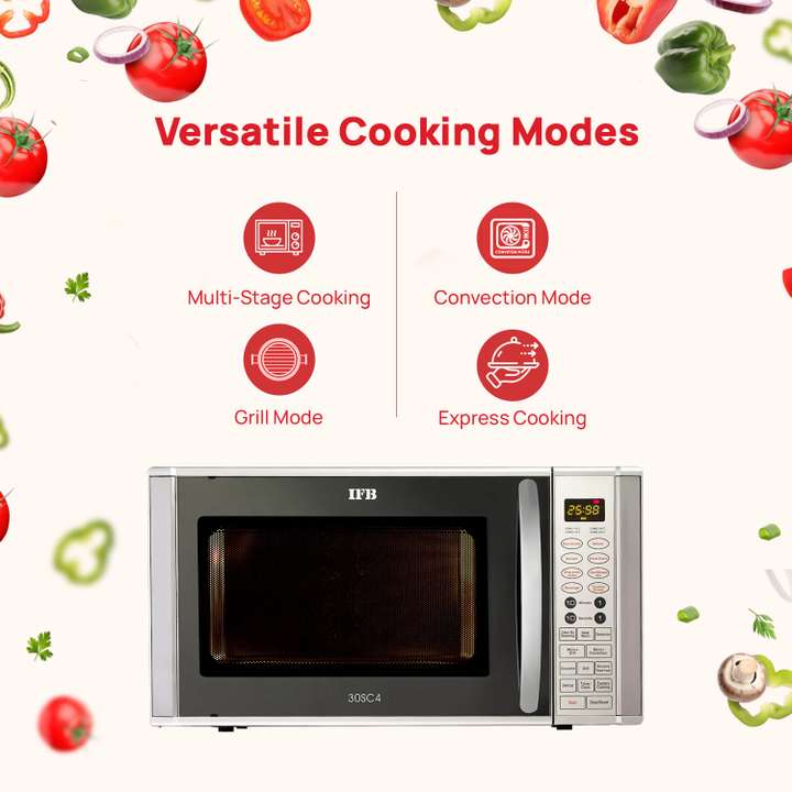Flipkart.com | IFB 30 L Metallic silver Convection Microwave Oven 