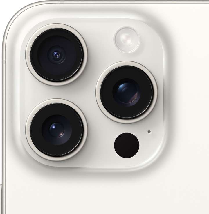 Apple iPhone 15 Pro Max (White Titanium, 256 GB)