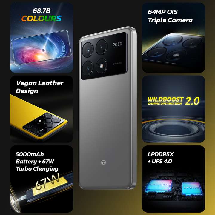 POCO X6 Pro 5G ( 256 GB Storage, 8 GB RAM ) Online at Best Price 