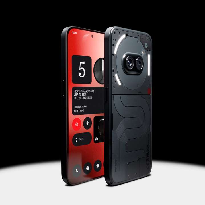 Nothing Phone (2a) 5G (Black, 128 GB) (8 GB RAM)