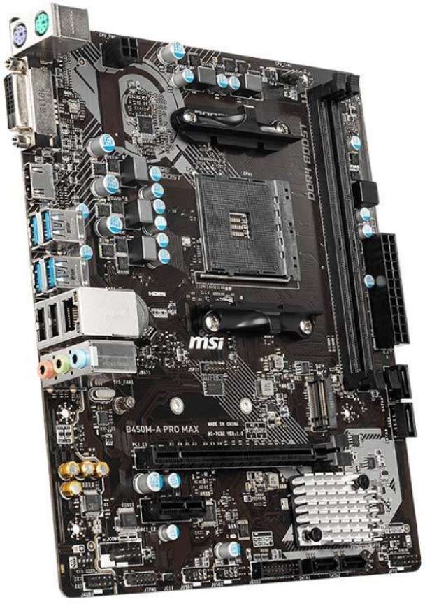 MSI B450M-A PRO MAX Motherboard - MSI : Flipkart.com