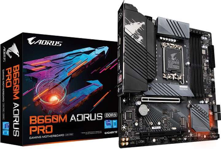 限定セール -SALE 値下げ13000円】GIGABYTE DDR5 AX PRO いやらしい AORUS B660M PCパーツ