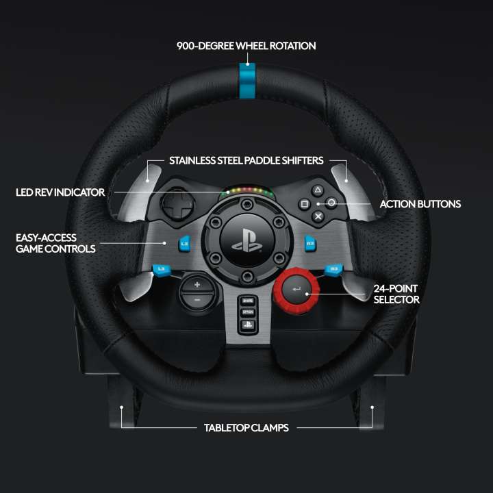 Logitech G29 Driving Force Racing Wheel,Floor Pedals Motion Controller -  Logitech : Flipkart.com