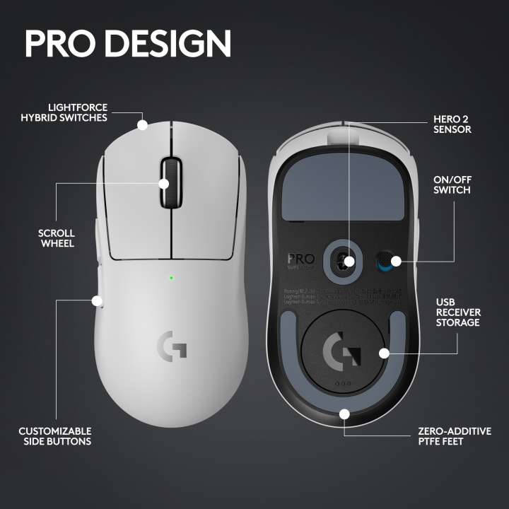 Logitech G Pro X Superlight 2 Wireless Optical Gaming Mouse - Logitech :  Flipkart.com