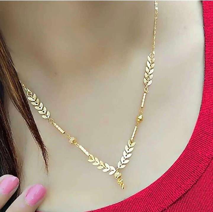 Gold chain new design ladies deals