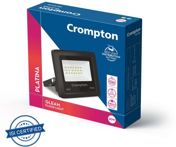 Crompton IP65 FLOOD LIGHT 30W Flood Light Outdoor Lamp Price in India Buy Crompton IP65 FLOOD LIGHT 30W Flood Light Outdoor Lamp online at Flipkart