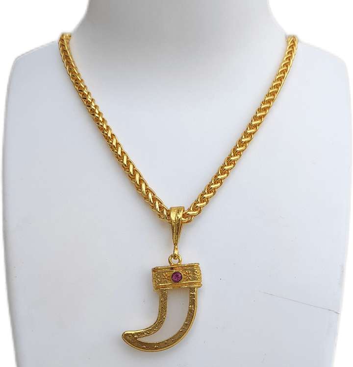D D FASHION Single Nail Puligoru pandent with New rope Chain For Mens and Boys. Gold plated Alloy Pendant Set Price in India Buy D D FASHION Single Nail Puligoru pandent with