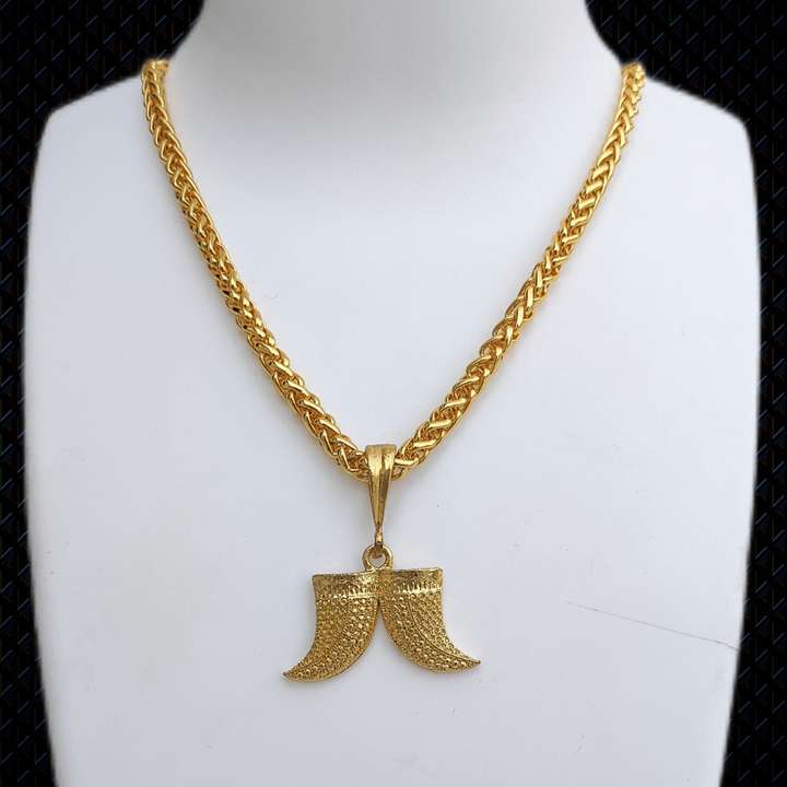 D D FASHION Double Nail Puligoru pandent with New rope Chain For Mens and Boys. Gold plated Alloy Pendant Set Price in India Buy D D FASHION Double Nail Puligoru pandent with