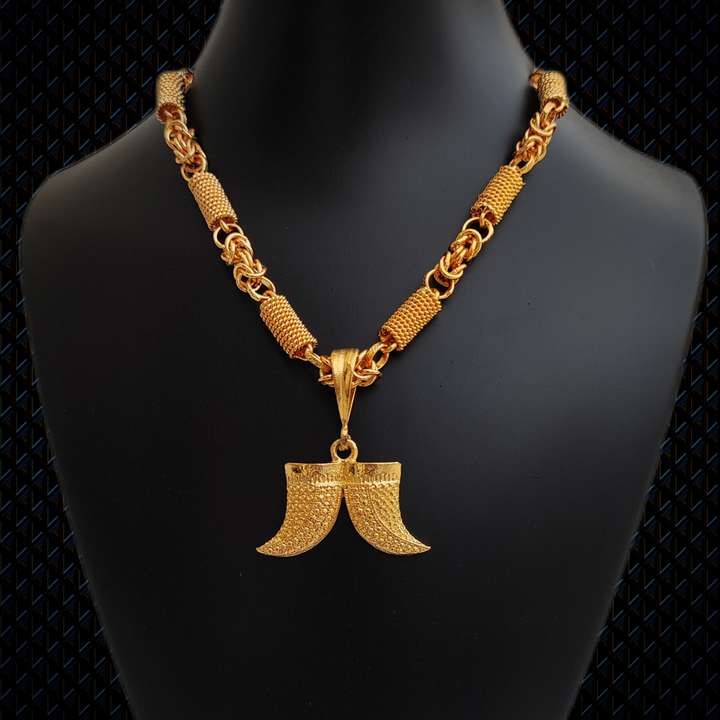 Jemeefly Trending Double nail nor puligoru pandent with Koyli chain for Mens and Boys. Gold plated Alloy Pendant Set Price in India Buy Jemeefly Trending Double nail nor puligoru pandent with Koyli