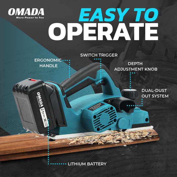Cordless planer with battery on sale