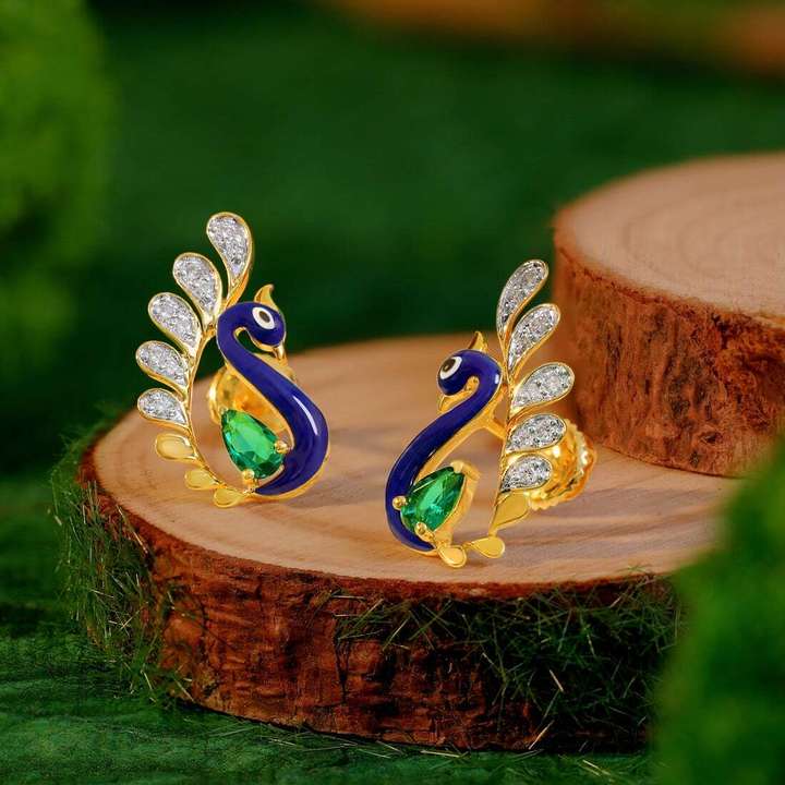 Kalyan diamond earrings price store