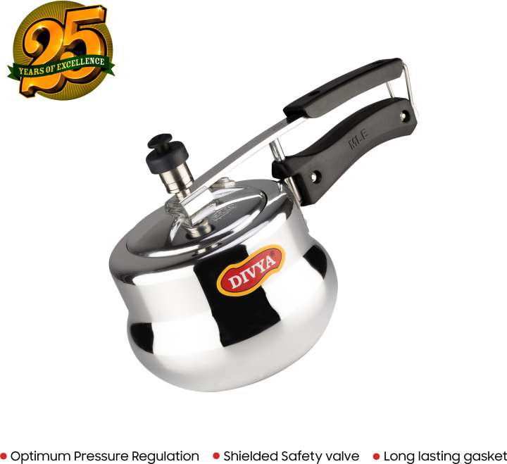 Divya Baby Handi 1 L Inner Lid Pressure Cooker