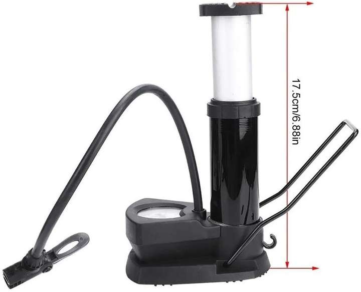 Presta valve foot pump hot sale