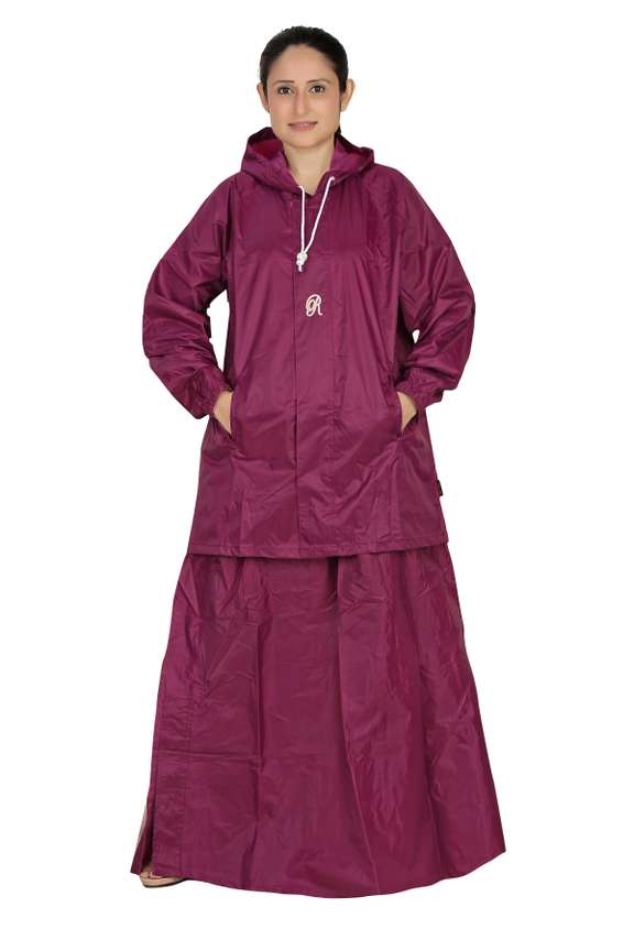 Skirt raincoat for ladies top